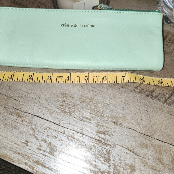 NWT Anthropologie Mint Green Women's Envelope wallet - Picture 4 of 5